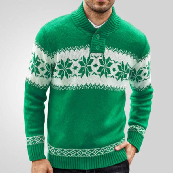 Men's New Pullover Sweater Autumn And Winter Long Sleeved Christmas Casual Fashion. - Image 6