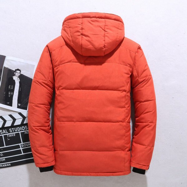 Outdoor Windproof Hooded Jacket, Leisure Sports Coat With Pockets. - Image 8