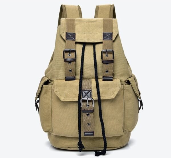 Influx street canvas backpack, unisex, large capacity. - Image 3