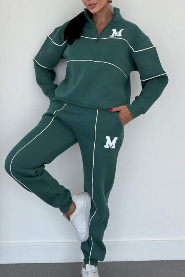 Women's Sweater Letter Long Sleeve, Sports Suit. - Image 6