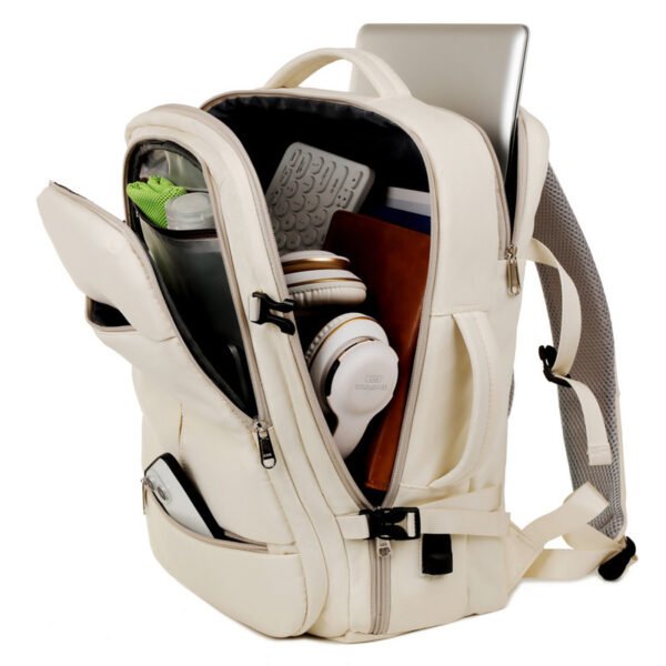 Large Capacity Backpack, Multiple Pockets And Zippers. - Image 10